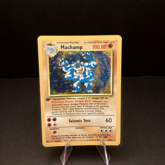 Machamp - 1st Edition - Holo Baseset