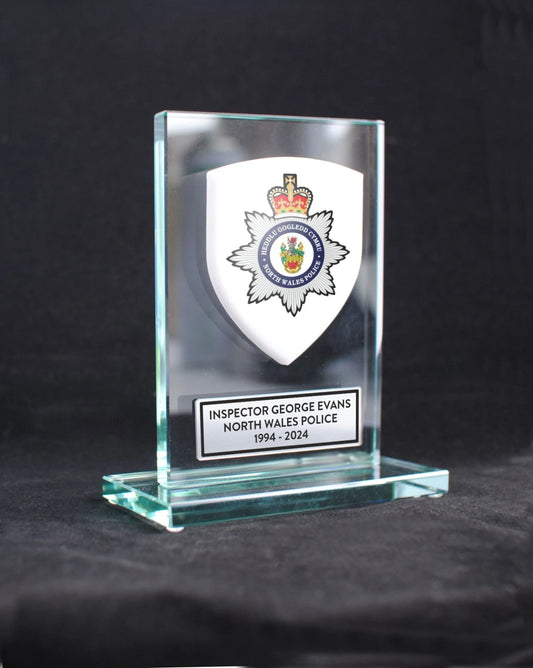 Police/Fireman/Ambulance Service Award Plaque